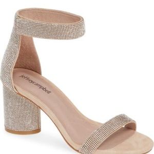 Jeffrey Campbell Laura Crystal embellished sandal
